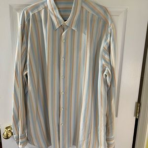 Tommy Bahama stripe‎ button down size XL